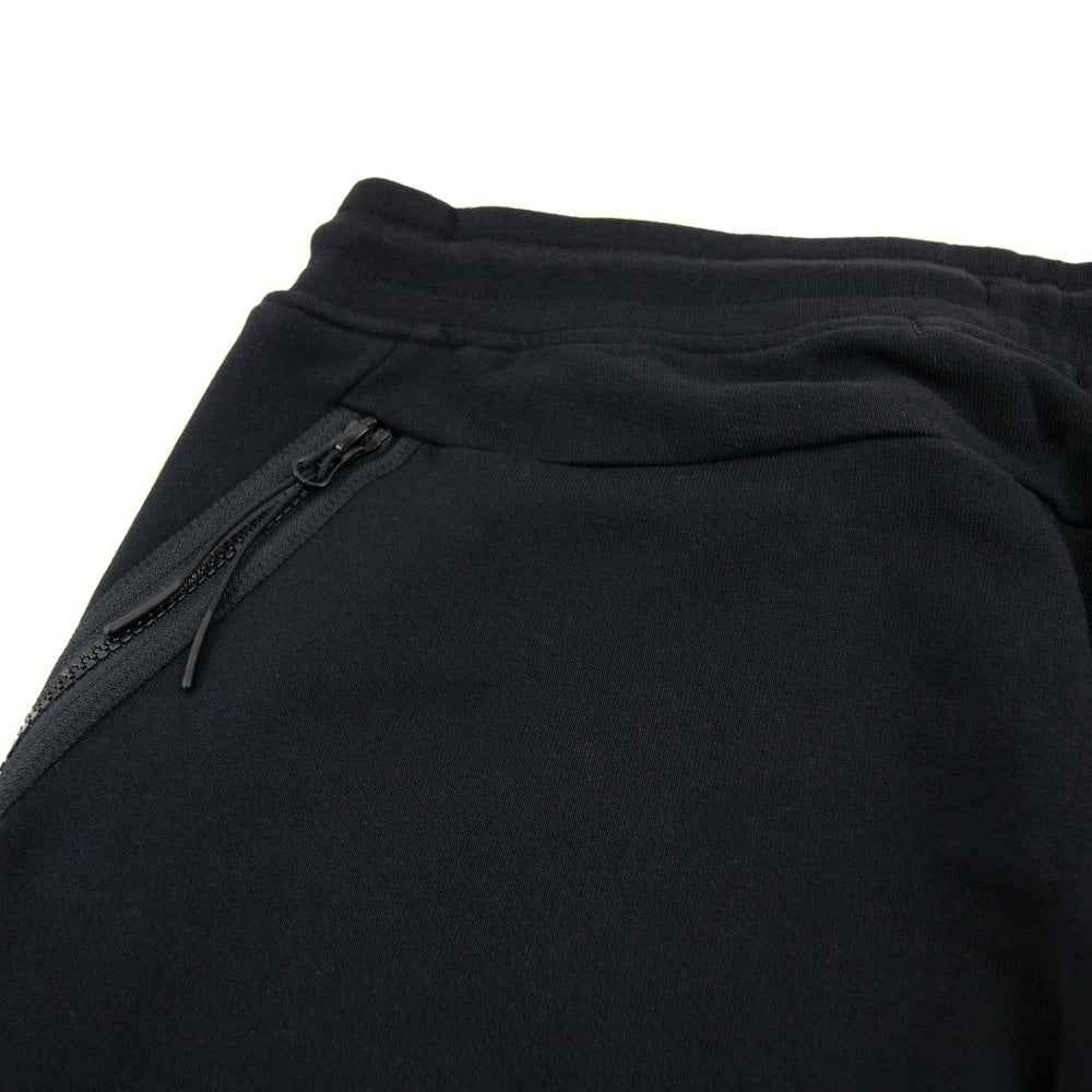 Cp Company Diagonal Raised Fleece Tapered Sweatpants Black 999 ONU