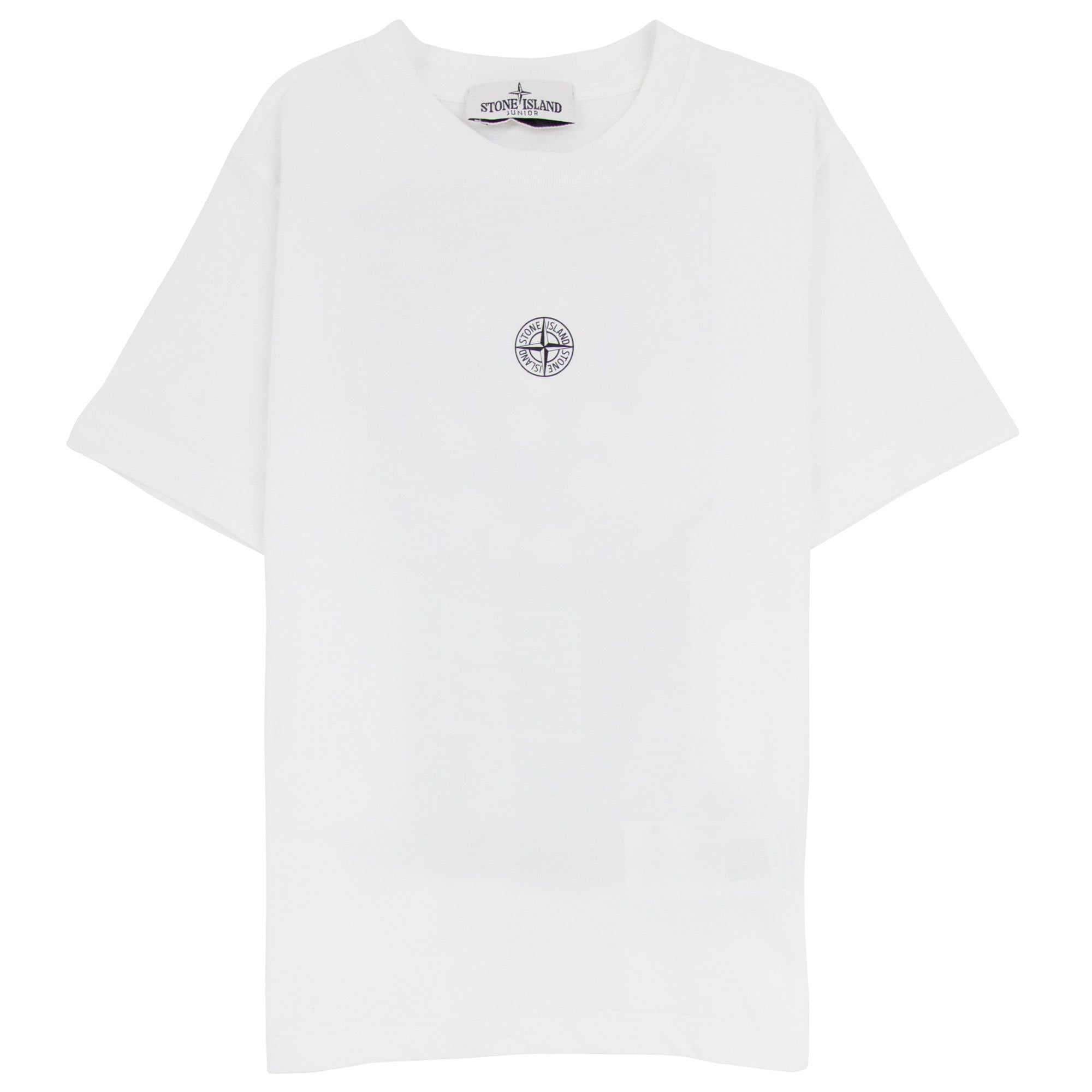 Stone Island T-shirt - White w. Logo » ASAP Shipping