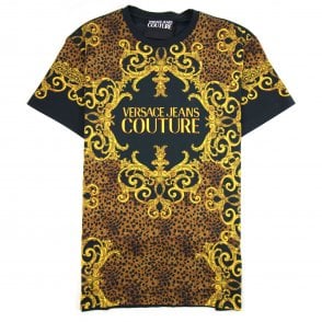 BAROQUE PRINT T-SHIRT for Men - Versace sale