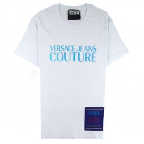 T-shirts Versace Jeans Couture - V-Emblem T-shirt in white -  B3GWA7TD30319003